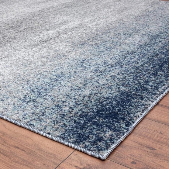 Lagos Collection 7929 Blue 4x5 Modern Area Rug