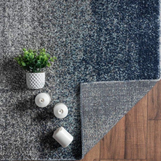 Lagos Collection 7929 Blue 4x5 Modern Area Rug