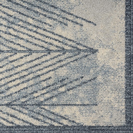 Blue 8x10 Geometric Area Rug